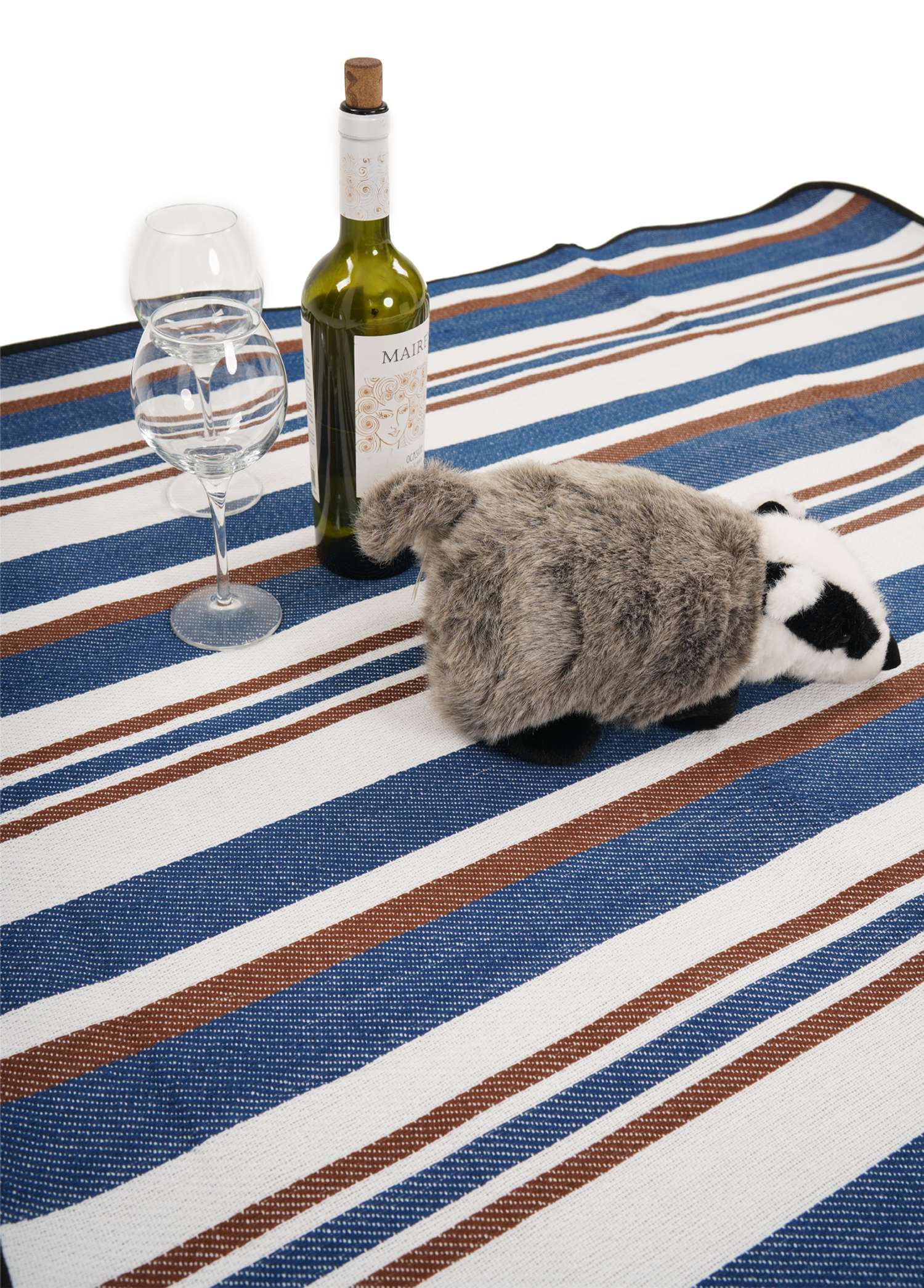 Urban Badger Wunjo Picnic Blanket 1.5x2M Blue-White