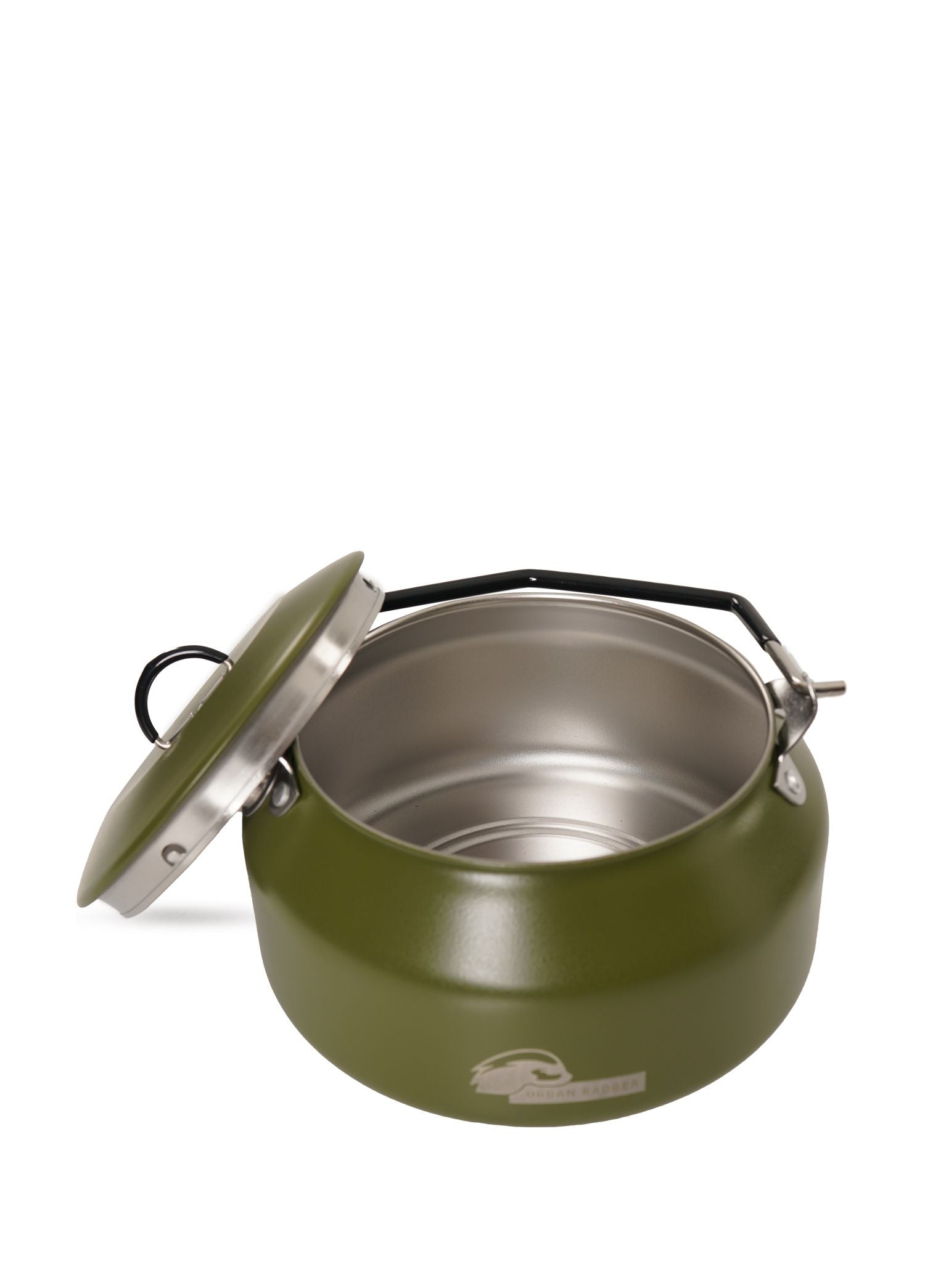 Urban Badger Balbal 1 Lt Colored Camping Kettle Green