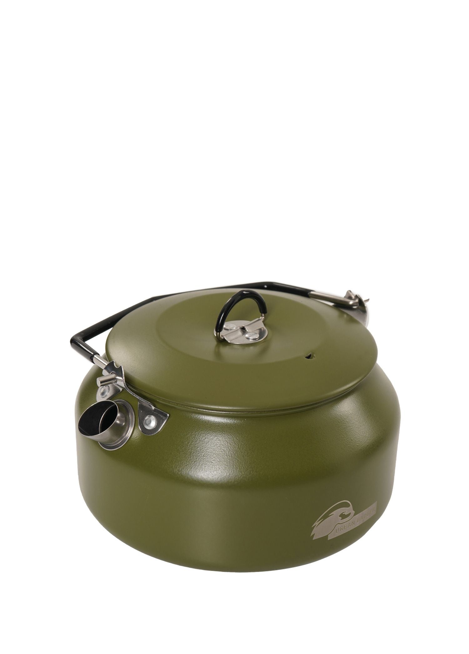 Urban Badger Balbal 1 Lt Colored Camping Kettle Green