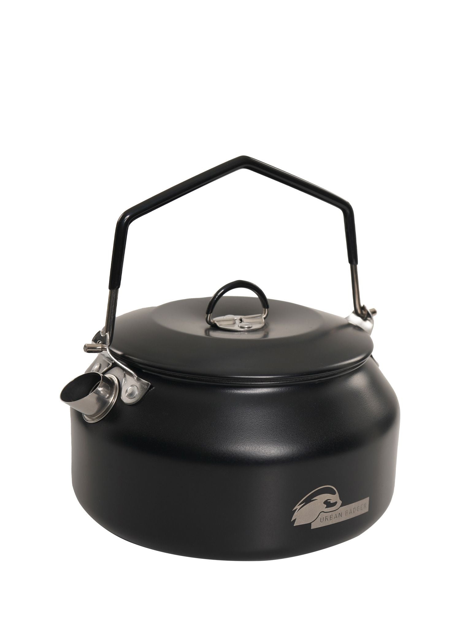 Urban Badger Balbal 1 Lt Colored Camping Kettle Black