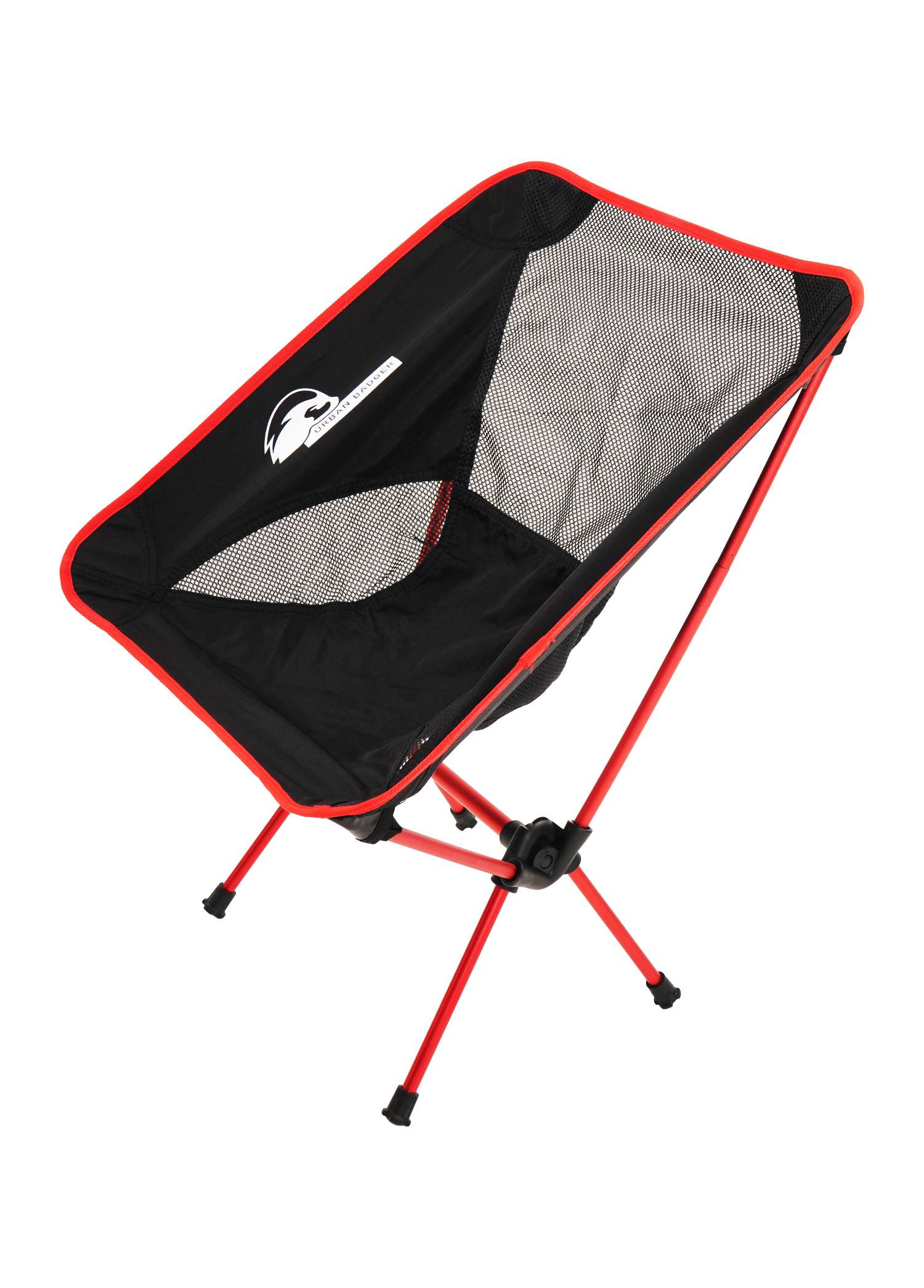 Urban Badger Loki Foldable Chair with Bag Red