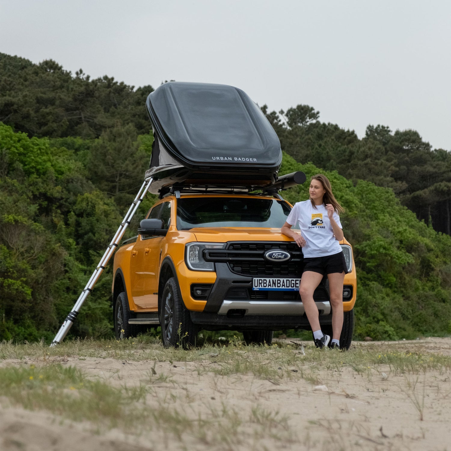 Urban Badger Nomad Lightweight 2-Person Rooftop Tent