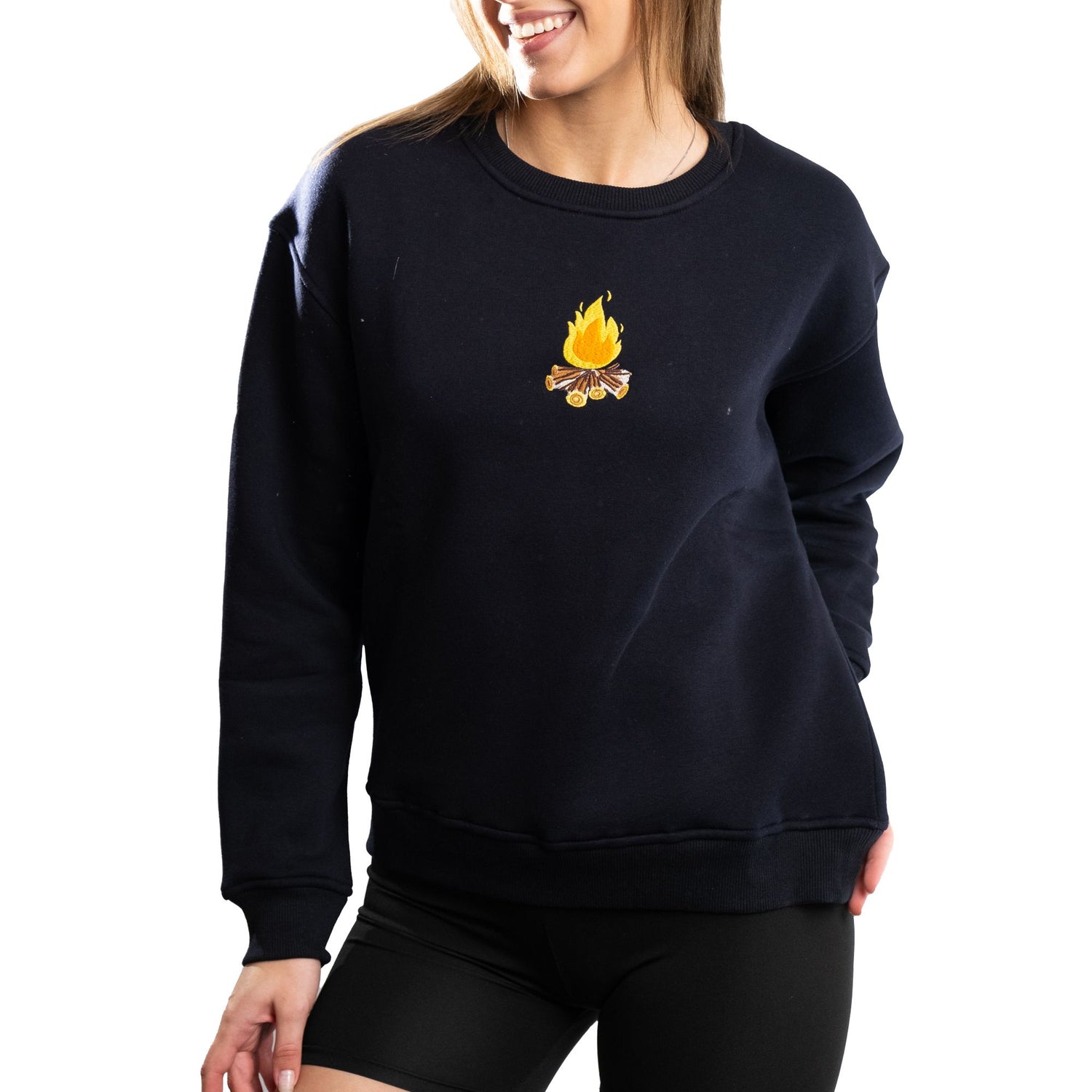 Urban Badger Sweatshirt Black Fire