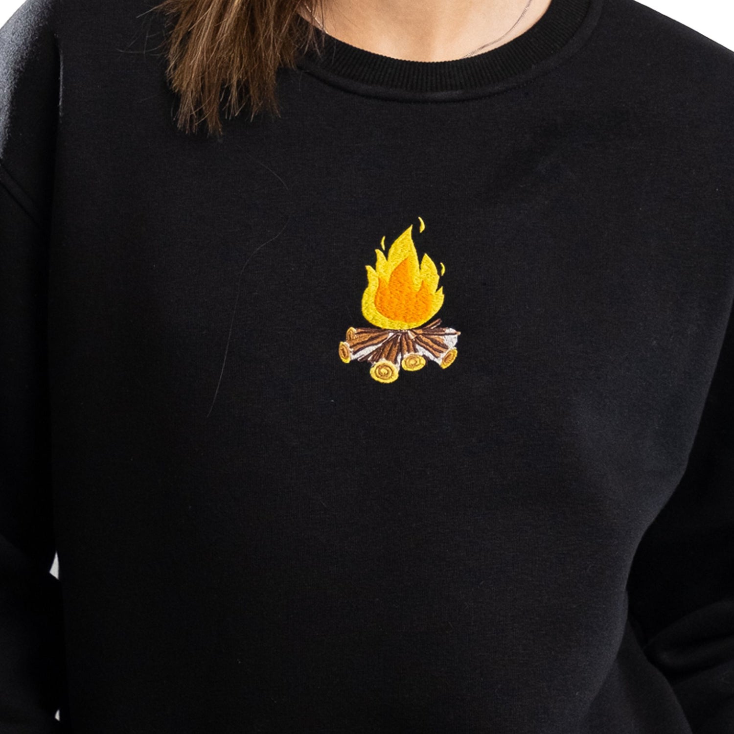 Urban Badger Sweatshirt Black Fire