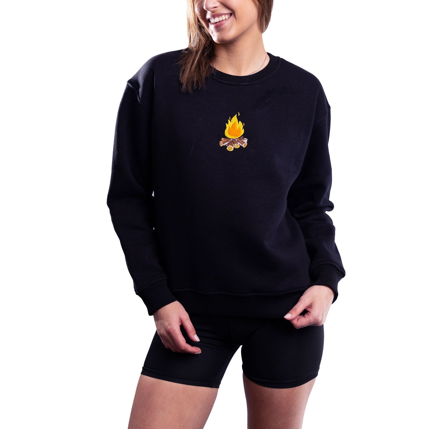 Urban Badger Sweatshirt Navy Fire