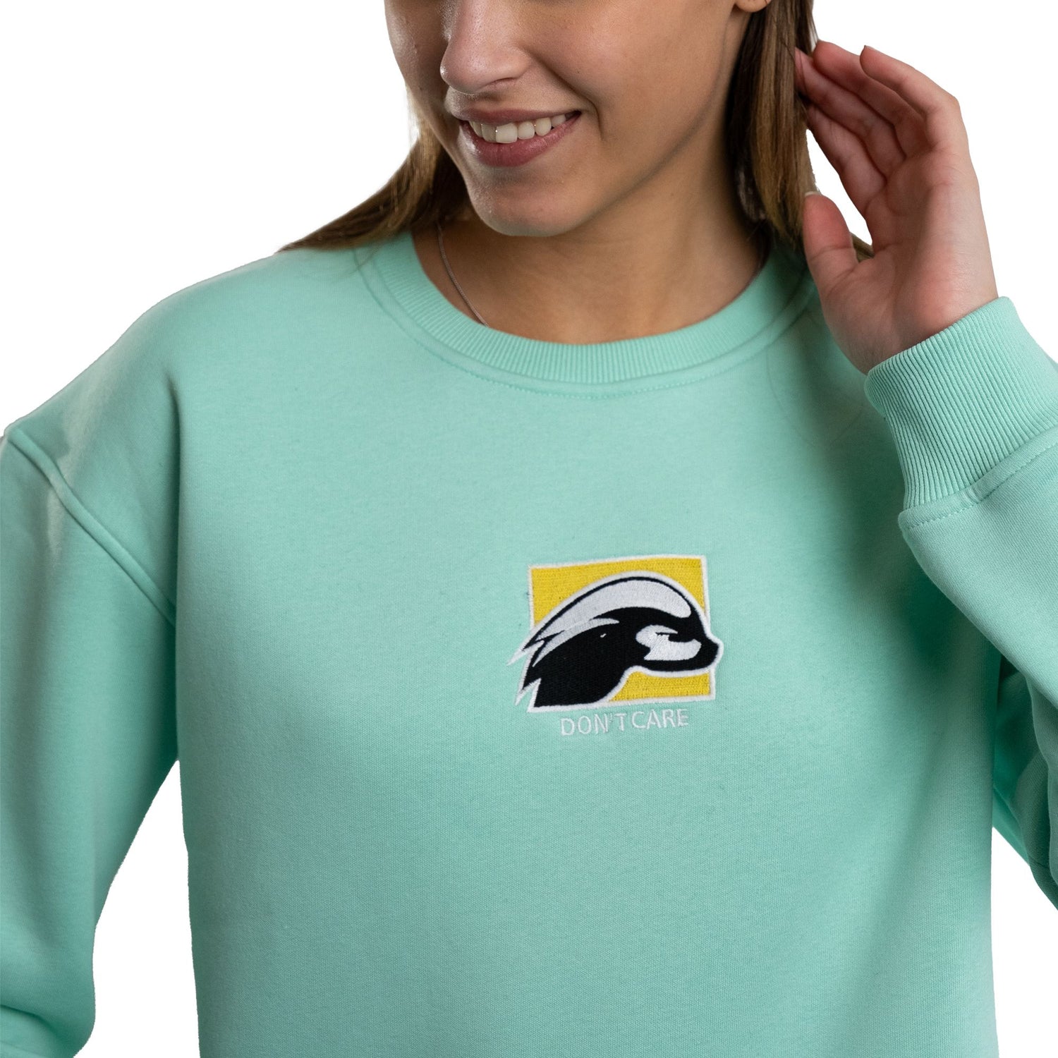 Urban Badger Sweatshirt Turquoise Badger